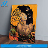 Sexy Beautiful Autistics Strong Black Woman Butterfly Poster Canvas Wall Decor Visual Art