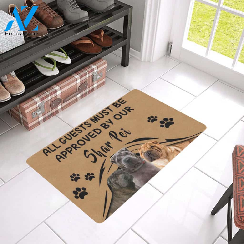 Shar Pei Approved Doormat Home Decor – Doormat