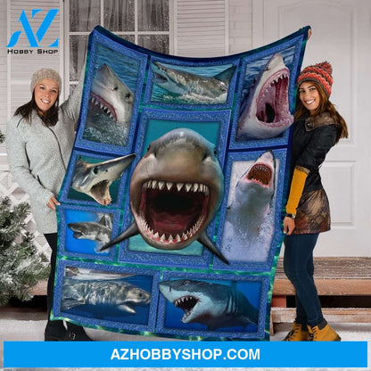 Shark 3D Fleece Blanket