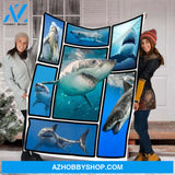 Shark 3D For Fan Blanket,  Gift For Fan, Blanket For Kid