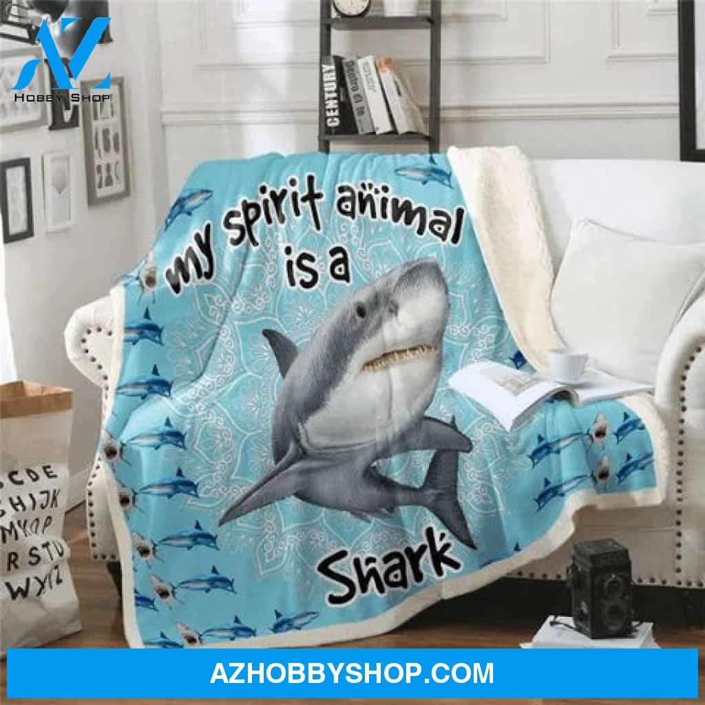 Shark Animal Blanket, Fleece Blanket Throw Blanket