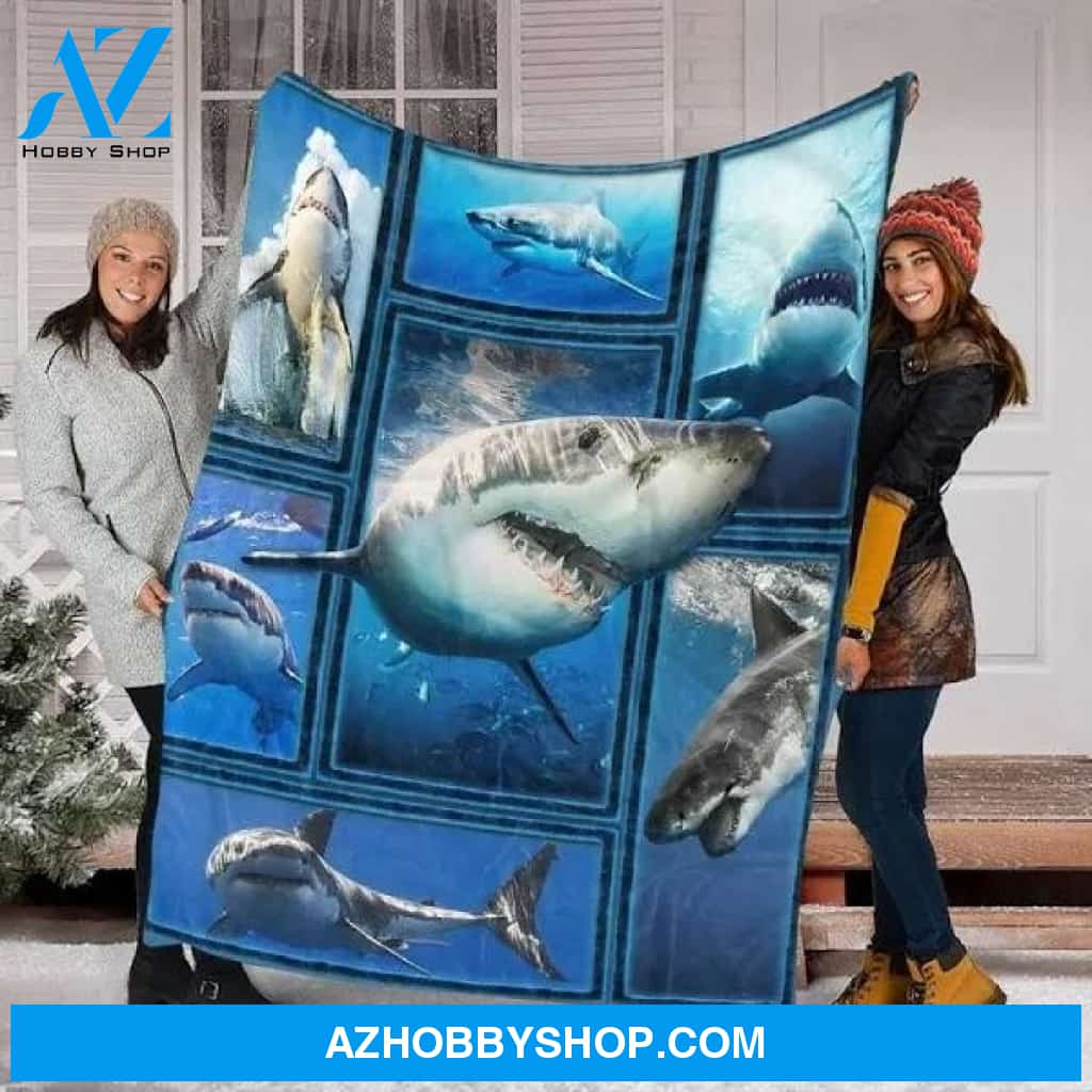 Shark Blanket Throw Blanket