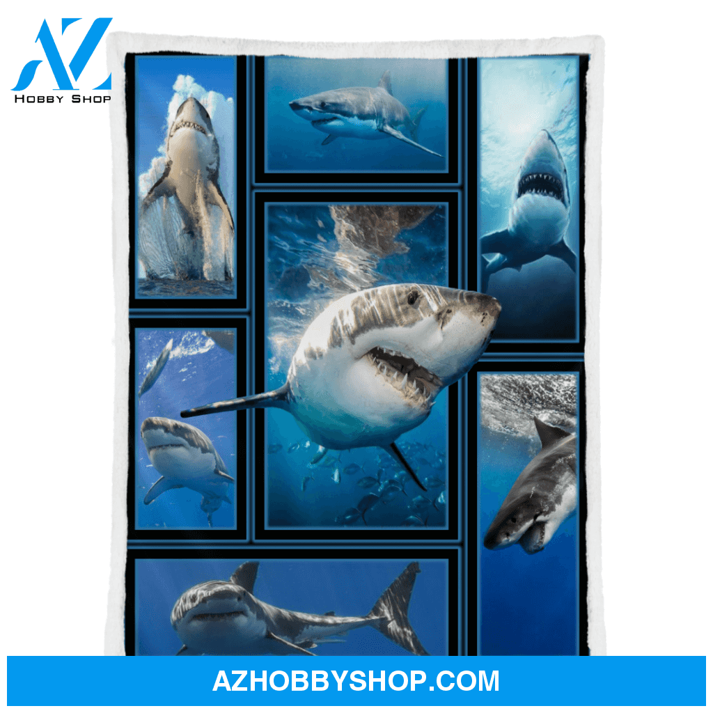 Shark Blanket Throw Blanket