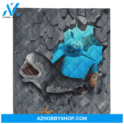 Shark Fleece Blanket
