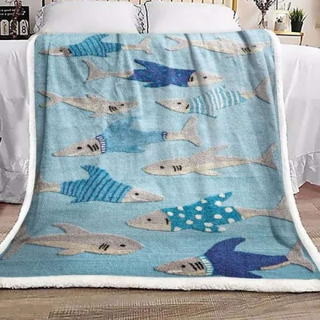 Shark Fleece Blanket