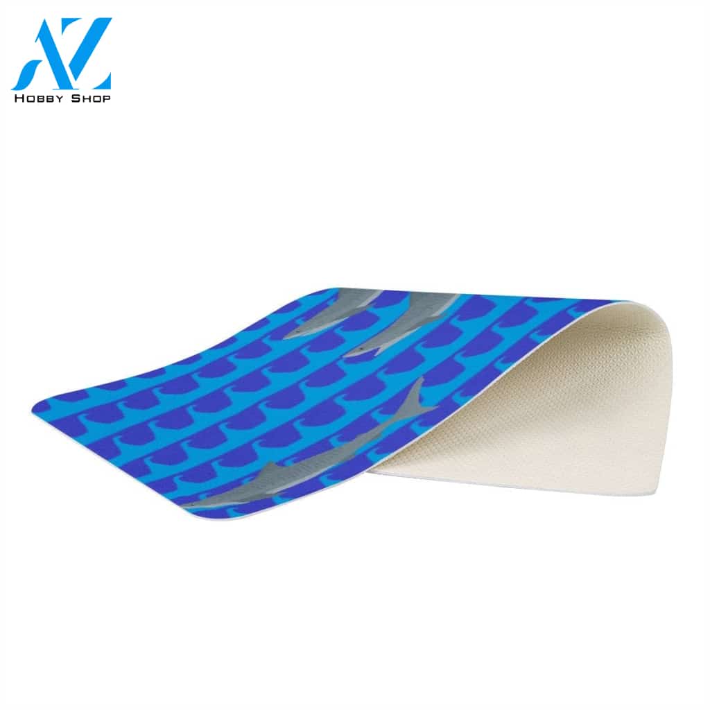 Sharks Rectangular Doormat