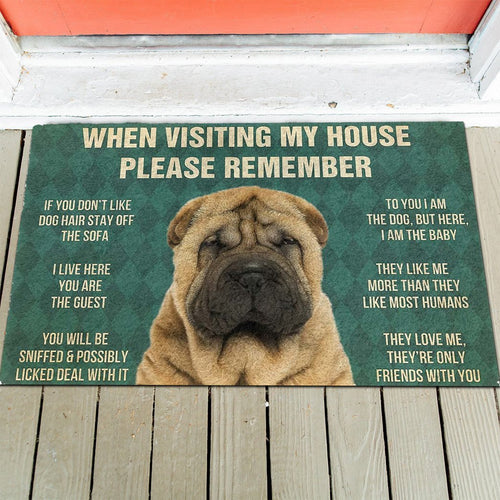 Sharpei's Rules Doormat