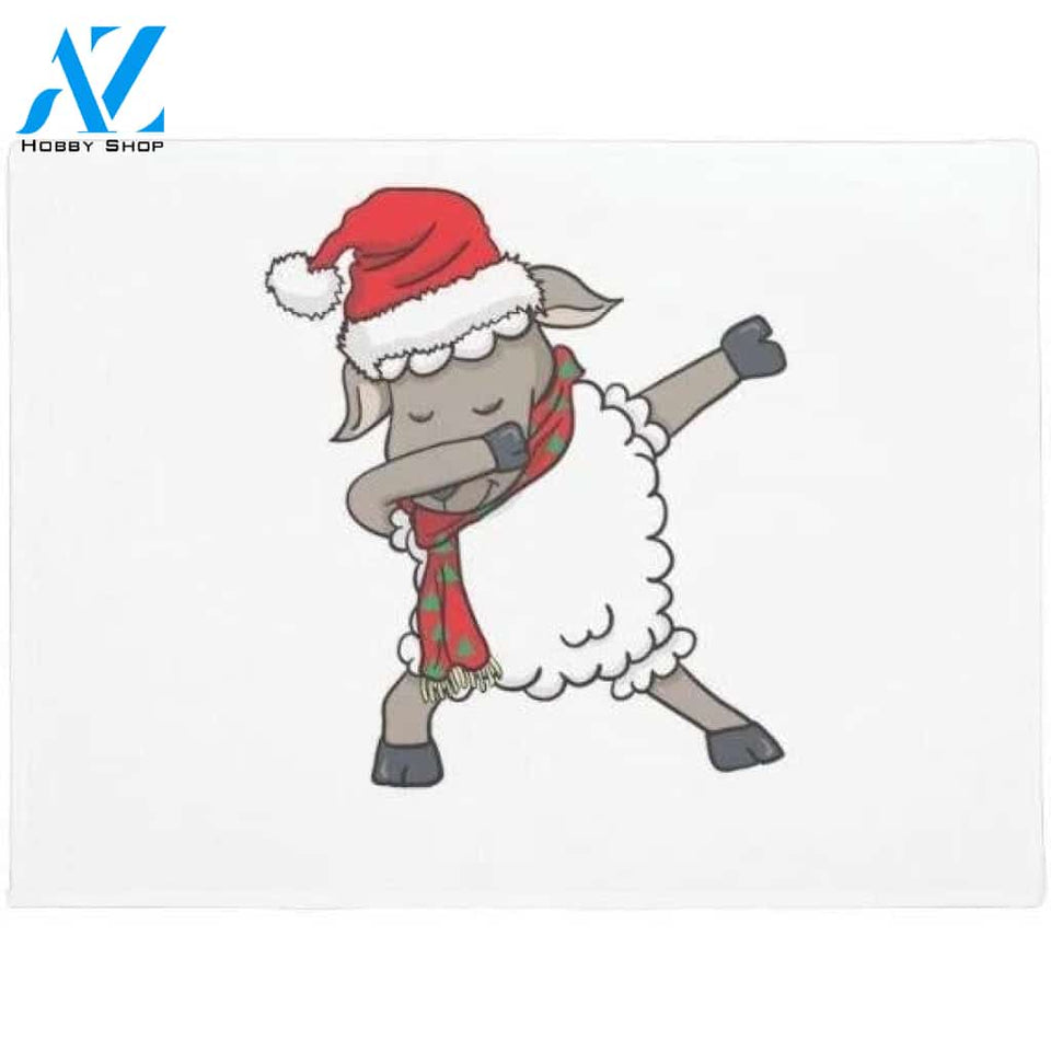 Personalized Name Family House Sheep Lover The Sheep Is Dancing Hip Hop Doormat Floor Mat Door Mat Home Decor