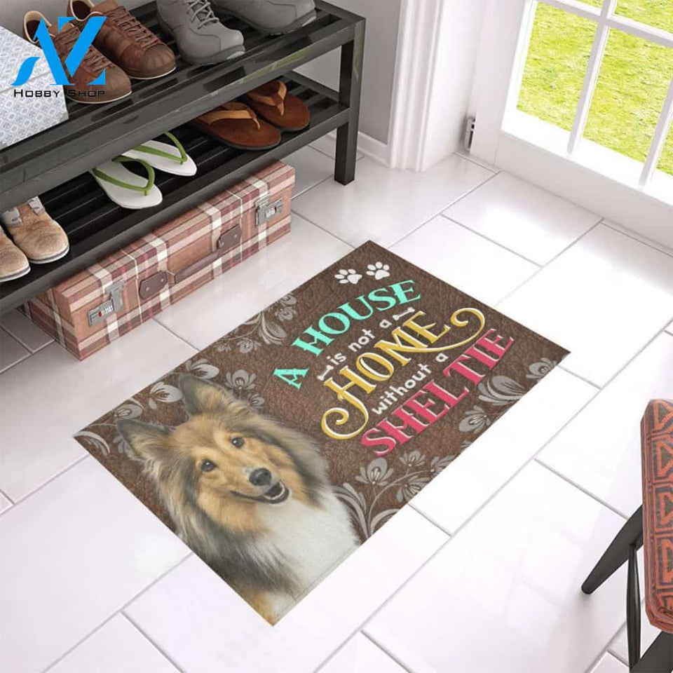 Sheltie Home doormat | Welcome Mat | House Warming Gift