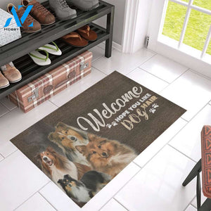 TD 5 Sheltie's Hair Doormat | WELCOME MAT | HOUSE WARMING GIFT