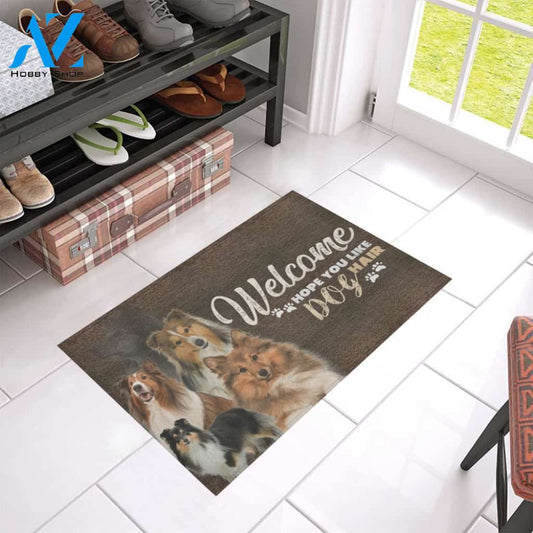 TD 5 Sheltie's Hair Doormat | WELCOME MAT | HOUSE WARMING GIFT