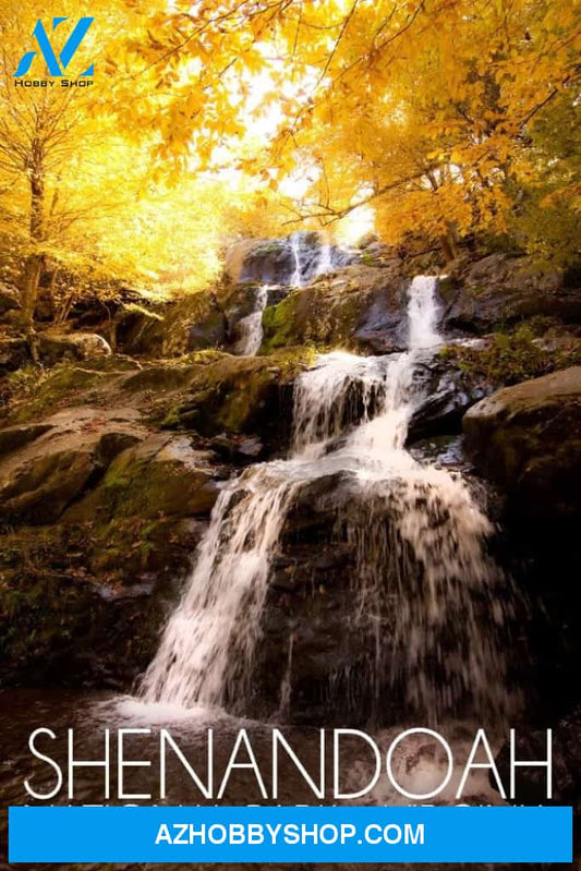 Shenandoah National Park Virginia Waterfall In Autumn