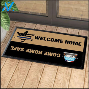 Sheriff Deputies Welcome Home Doormat | Welcome Mat | House Warming Gift