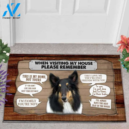 Shetland Sheepdog 1 Visiting My House Doormat