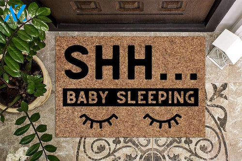 Shh Baby Sleeping Doormat | Welcome Mat | House Warming Gift
