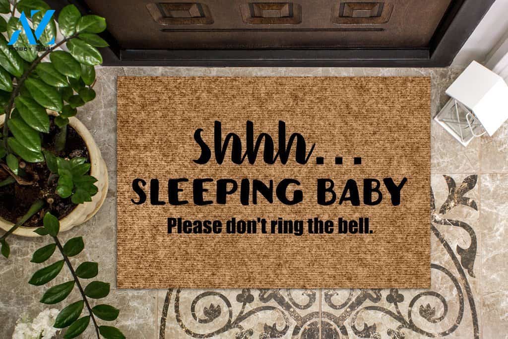 Shh Sleeping Baby Doormat | Welcome Mat | House Warming Gift
