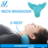 Shiatsu Massage Pillow C-Rest Neck And Cervical Spine Relaxation Muscle Memory Foam