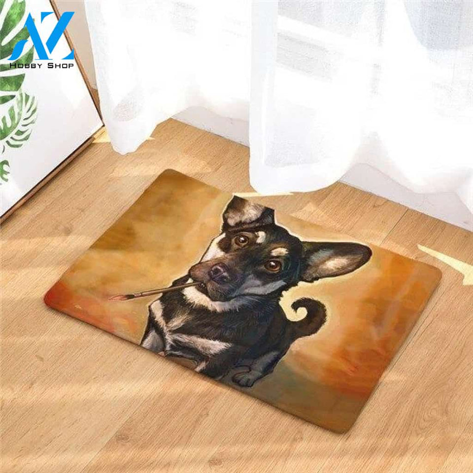 Shiba Inu Print Mats Doormat KT01 | Welcome Mat | House Warming Gift