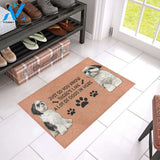 Shih Tzu A Lot Of Dogs Here doormat | Welcome Mat | House Warming Gift