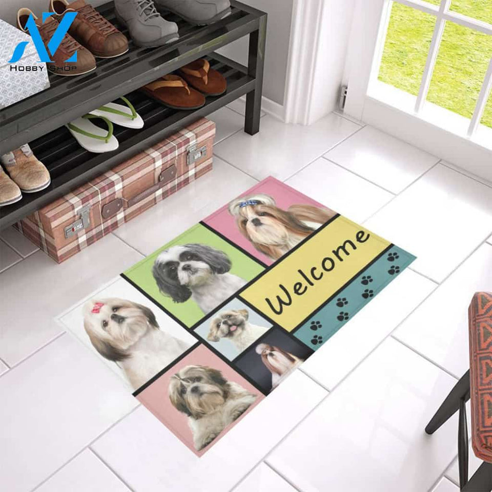 Shih Tzu Welcome doormat | Welcome Mat | House Warming Gift