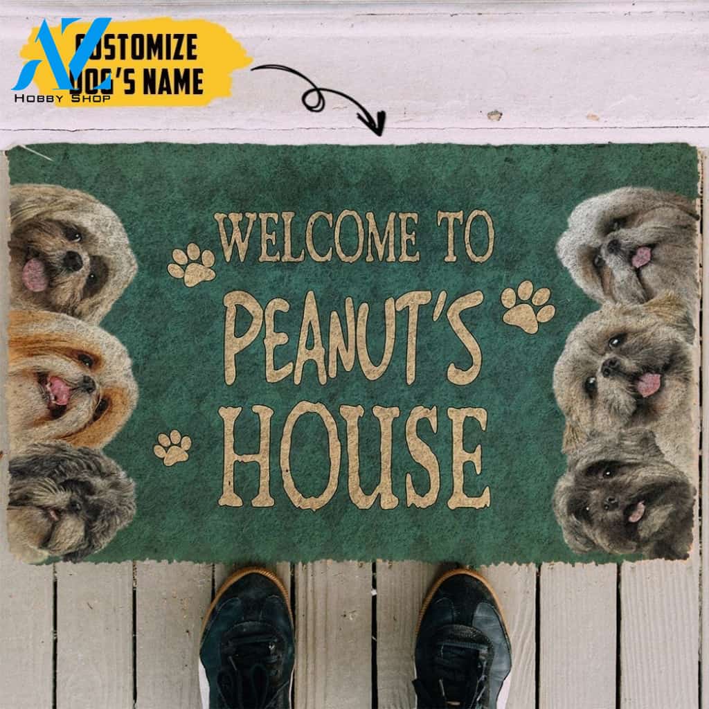 Gearhumans Gearhuman 3D Shih Tzu Welcome You Doormat