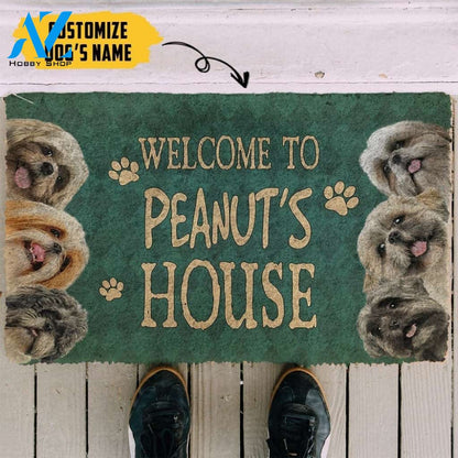 Gearhumans Gearhuman 3D Shih Tzu Welcome You Doormat