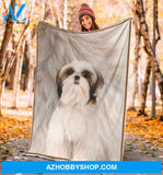 SHIHTZU CLASSIC BLANKET Gift For Mom Shihtzu Lover Family Friend Birthday Gift Home Decor Bedding Couch Sofa Soft And Comfy Cozy