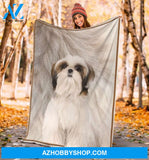 SHIHTZU CLASSIC BLANKET Gift For Mom Shihtzu Lover Family Friend Birthday Gift Home Decor Bedding Couch Sofa Soft And Comfy Cozy