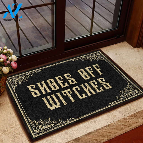 Shoes Off Witches Doormat | Welcome Mat | House Warming Gift
