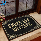 Shoes Off Witches Indoor And Outdoor Doormat Welcome Mat Housewarming Gift Home Decor Funny Doormat Gift Idea