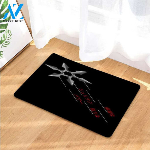 shuriken art japan streetwear doormats