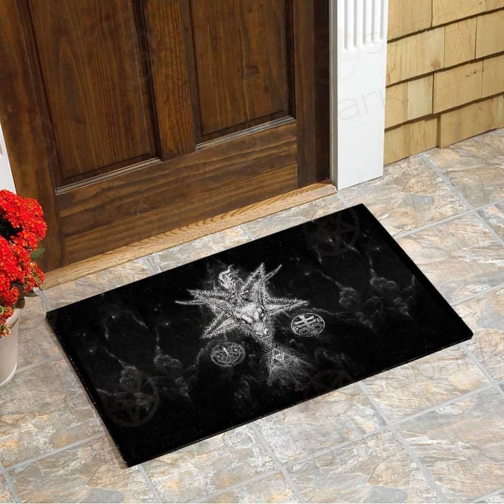Sigil Of Baphomet SED-0043 Door Mat