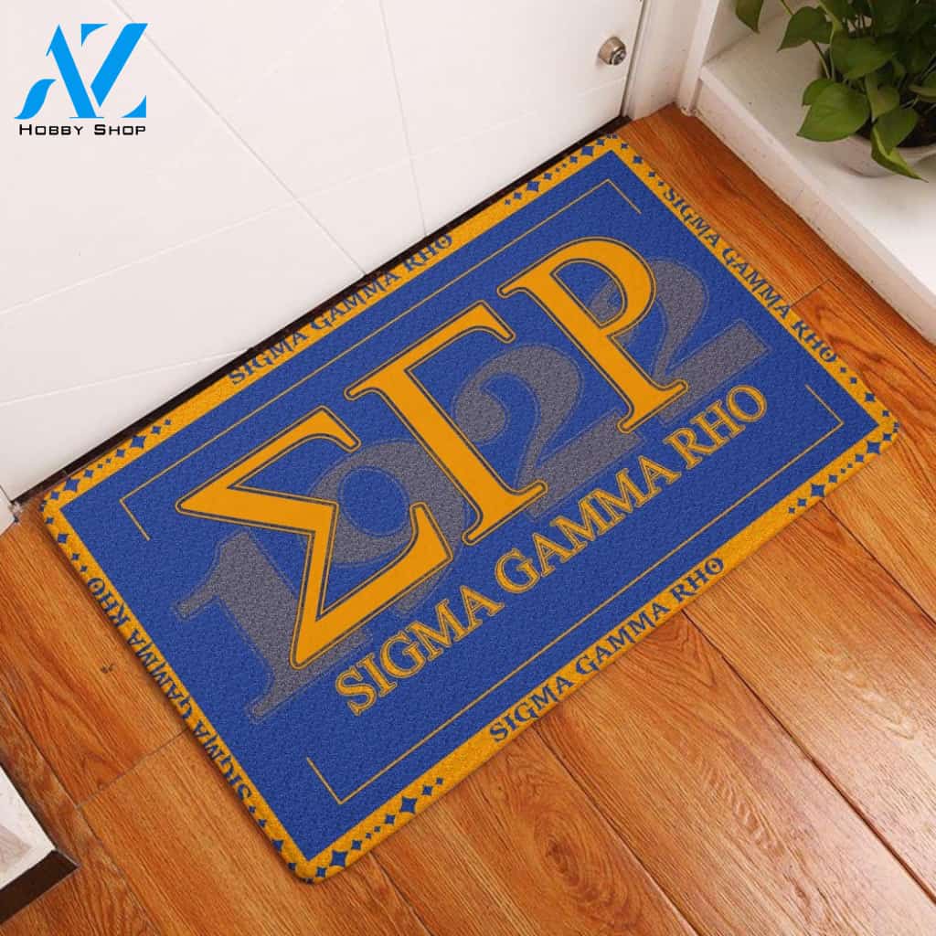 Sigma Gamma Rho Doormat Sigma Soror 1922 Doormat