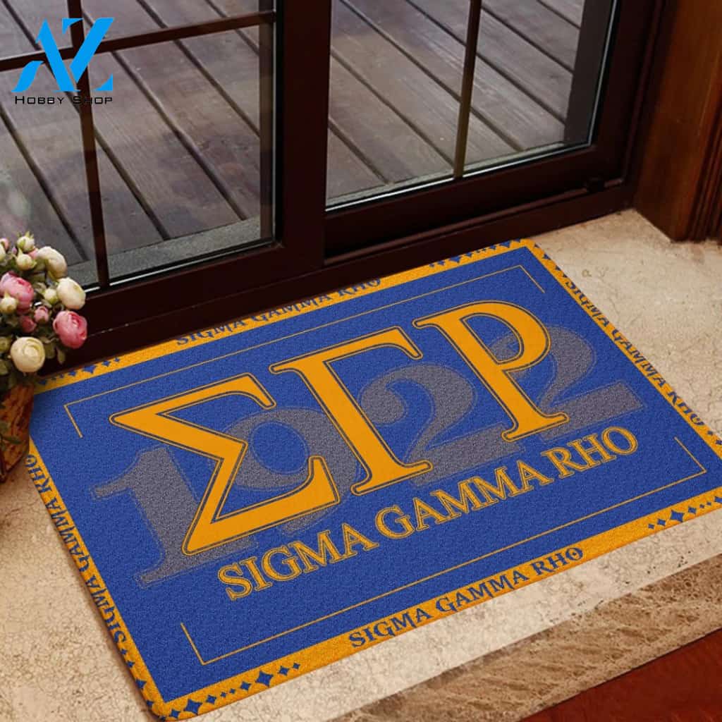 Sigma Gamma Rho Doormat Sigma Soror 1922 Doormat
