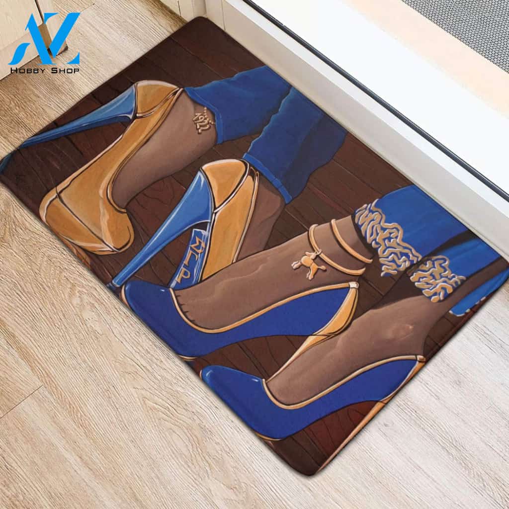 Sigma Gamma Rho High Heels Doormat