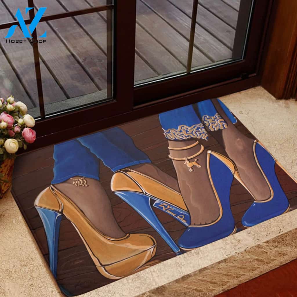 Sigma Gamma Rho High Heels Doormat