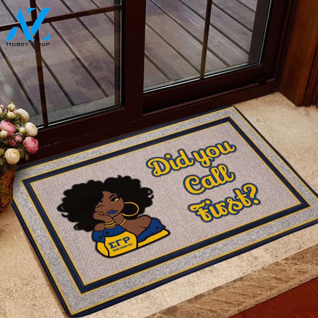 Sigma Gamma Rho Sorority 1922_ RHO Sorority 1922 Doormat