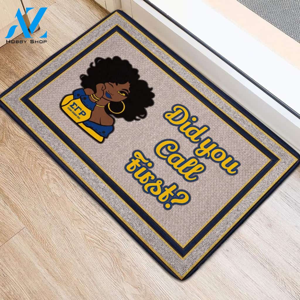 Sigma Gamma Rho Sorority 1922_ RHO Sorority 1922 Doormat