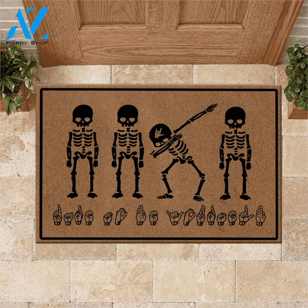 Sign Language Doormat Dare To Be Yourself | Welcome Mat | House Warming Gift