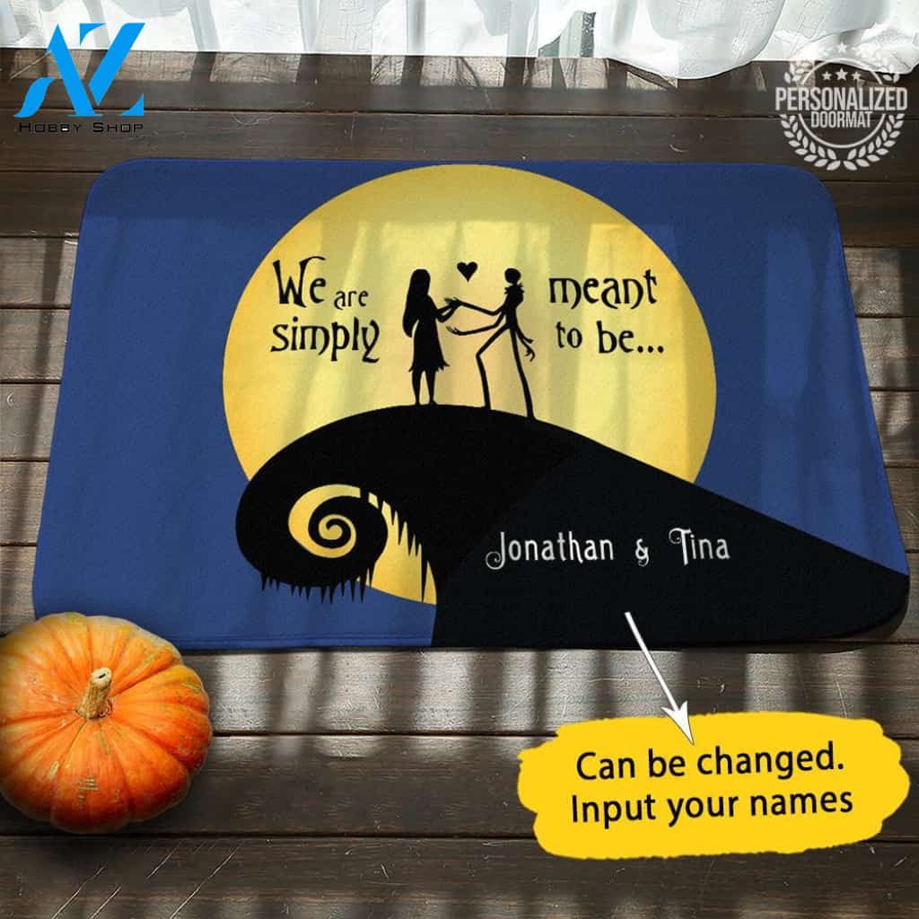 Simply Meant Personalized Doormat