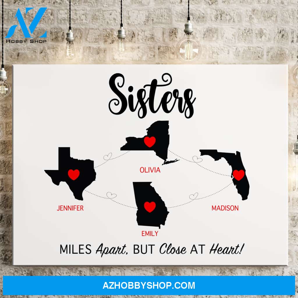 Sister Country Premium Canvas