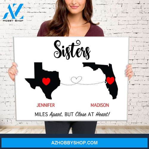 Sister State Premium Canvas