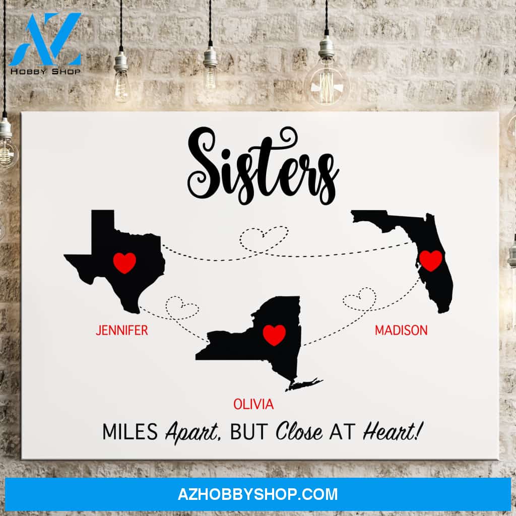 Sister State Premium Canvas