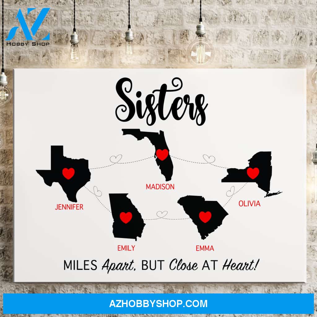 Sister State Premium Canvas
