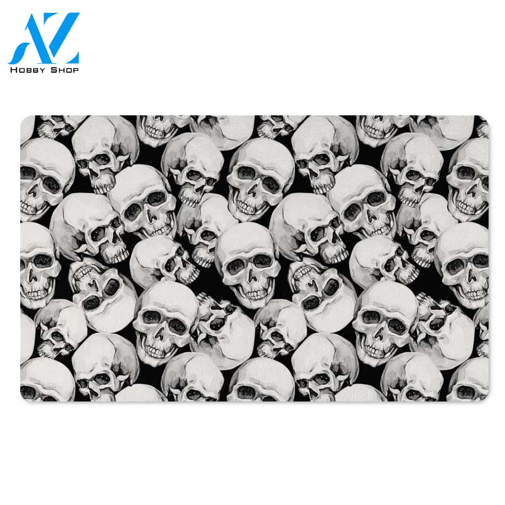 Skull Door Mat