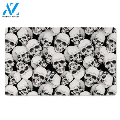 Skull Door Mat