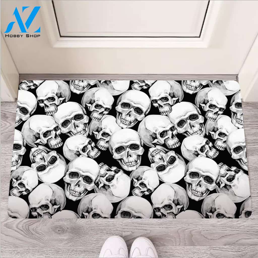 Skull Door Mat