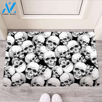 Skull Door Mat