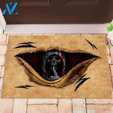 SKULL Doormat Full Printing KNV-DCT02 | Welcome Mat | House Warming Gift