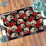Skull Love Rose Doormat SK-DM-0Z11